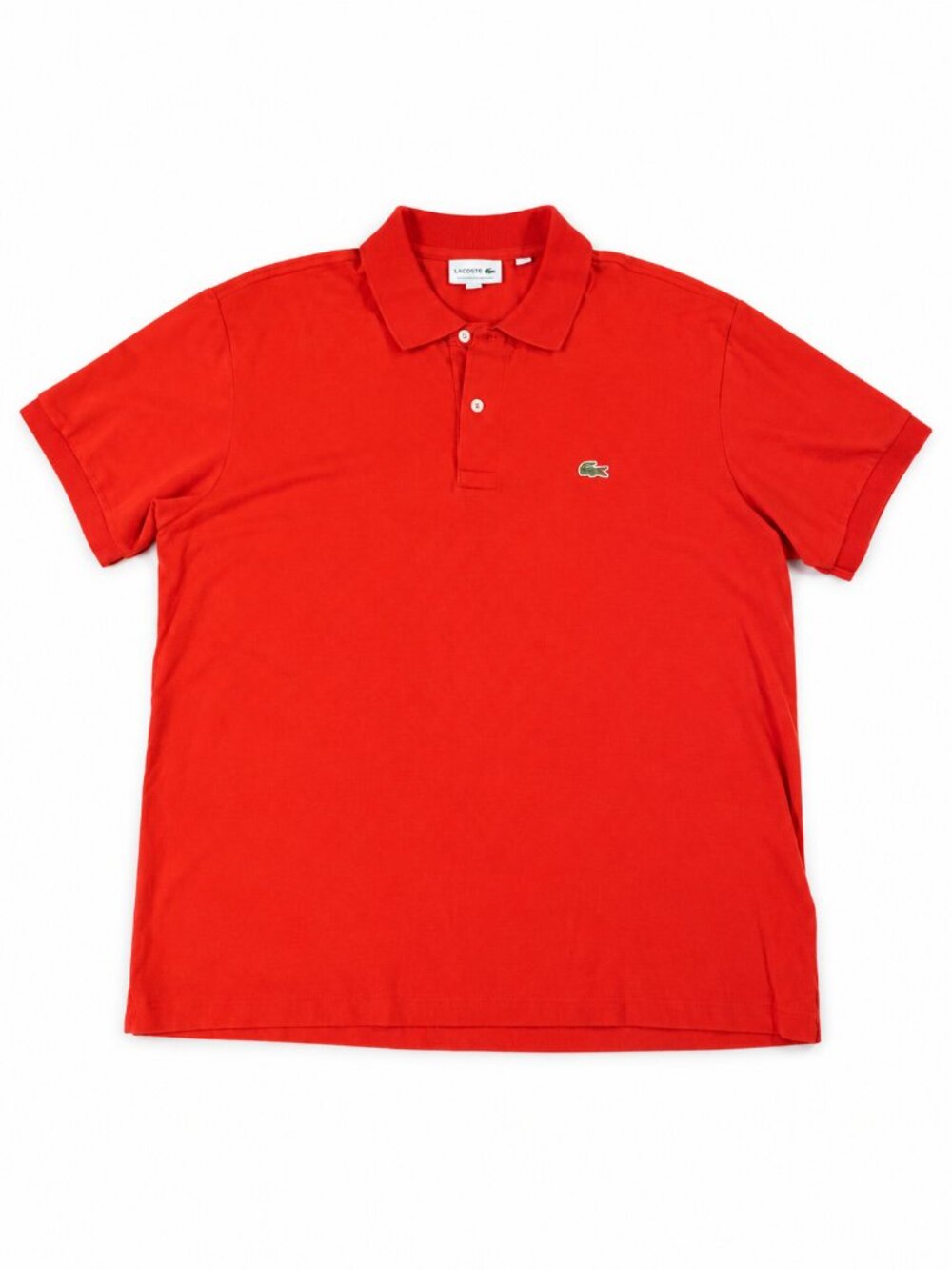 Lacoste Men’s Red Classic Fit Polo Shirt Size 6 XL